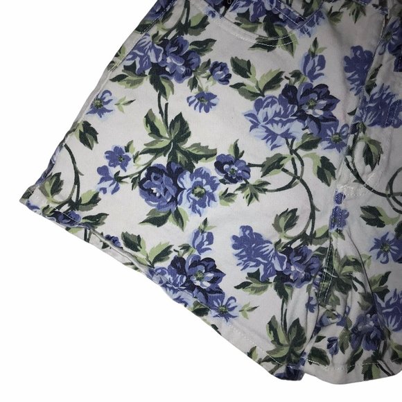 Rare Bongo Vintage High Rise Floral Mom Shorts 14 - Picture 4 of 9